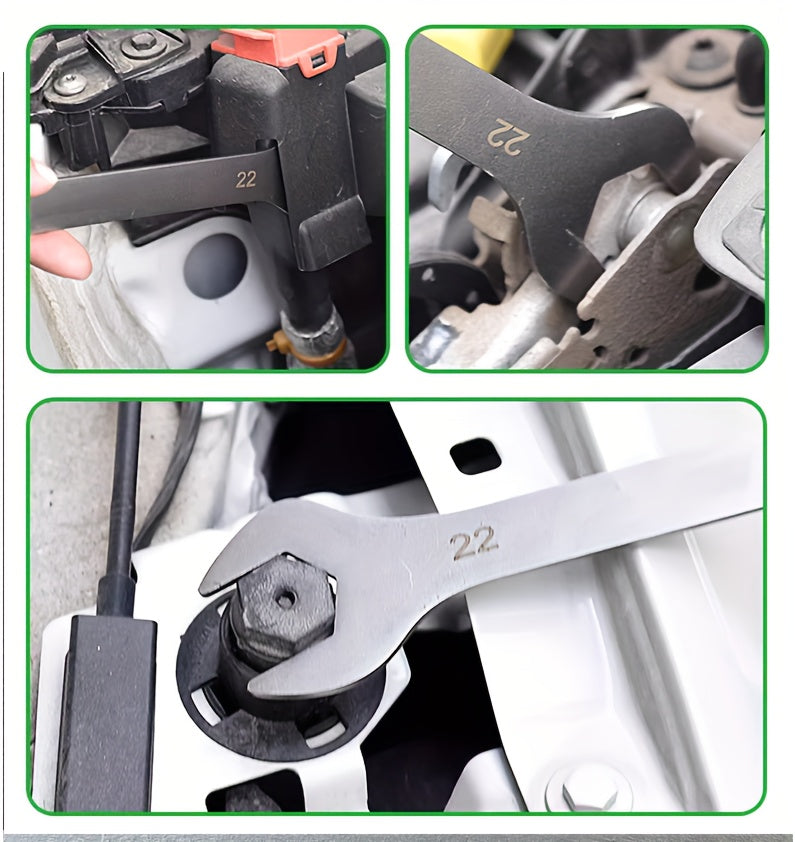 14pcs Industrial-Grade Dual-Purpose Combination Wrench Set
