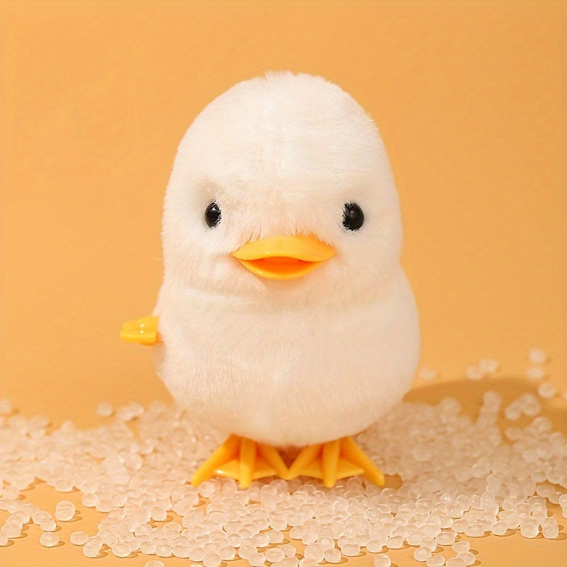 2 PCS Jumping Duck Wind-Up Toys: Novelty Chicken Hopping Windup Toy for Easter Basket Stuffers, Animals Walking Toy for Birthday Gifts & Party Favors