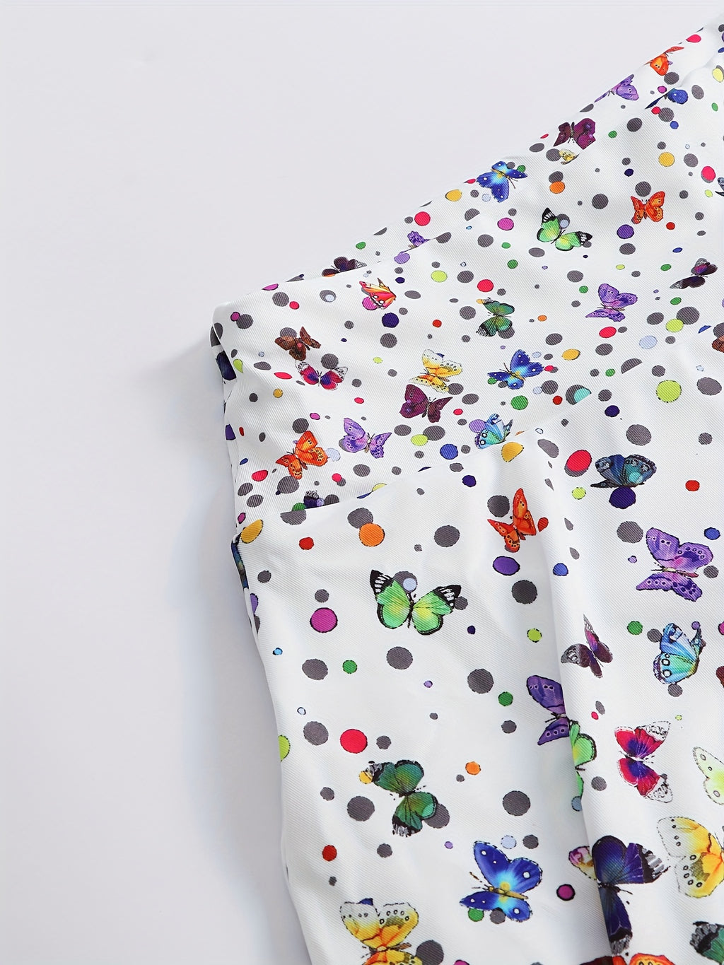 Womens Quick-drying Butterfly Print Skorts - Stylish Sports Wear for Tennis, Running & Golf - Comfortable, Moisture-wicking, with Pockets & Built-in Shorts