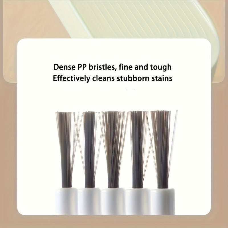 Multifunctional Flexible Gap Brush Cup Cover Groove Nipple Bottle Gap Brush Household Soft Bristles Cleaning Brush Keyboard Tool