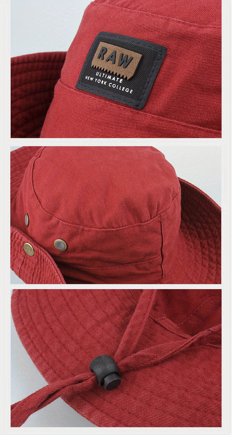 Unisex Soft Bucket Hat - Wide Brim, UV Protection - Quick-Drying & Lightweight - Ideal for Fishing, Hiking, Beach & Sports