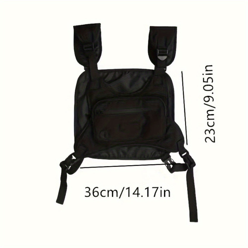 Fashion Streetwear Waistcoat For Men Hip Hop Chest Rig Vest Bag Chest Bags For Travel Hiking Outdoor Sports