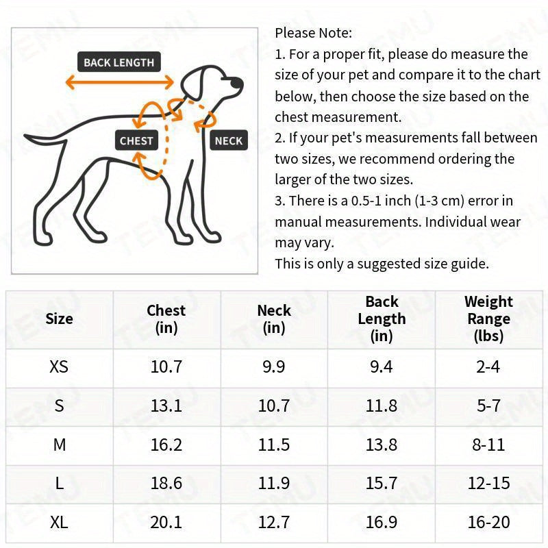 Waterproof Pet Raincoat For Small Dogs - Cute And Functional Outdoor Dog Apparel