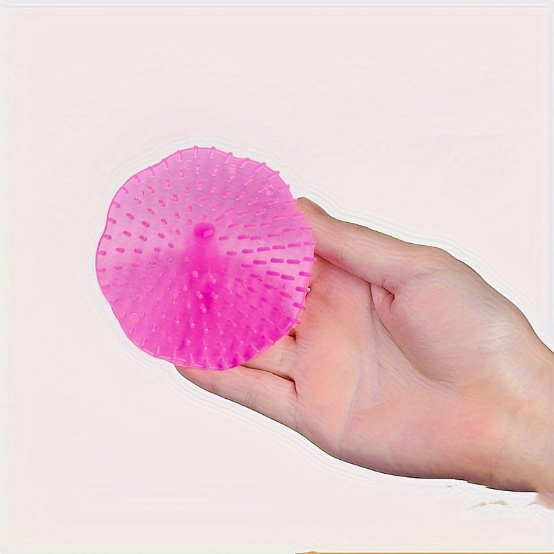 Shampoo Brush Head Scalp Massage Brush Hair Cleaning Brush Plastic Hair Brush For Men And Women