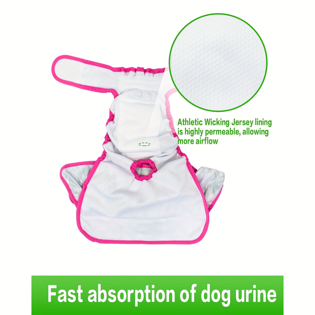 1pc Reusable & Washable Female Dog Diaper Doggie Diapers