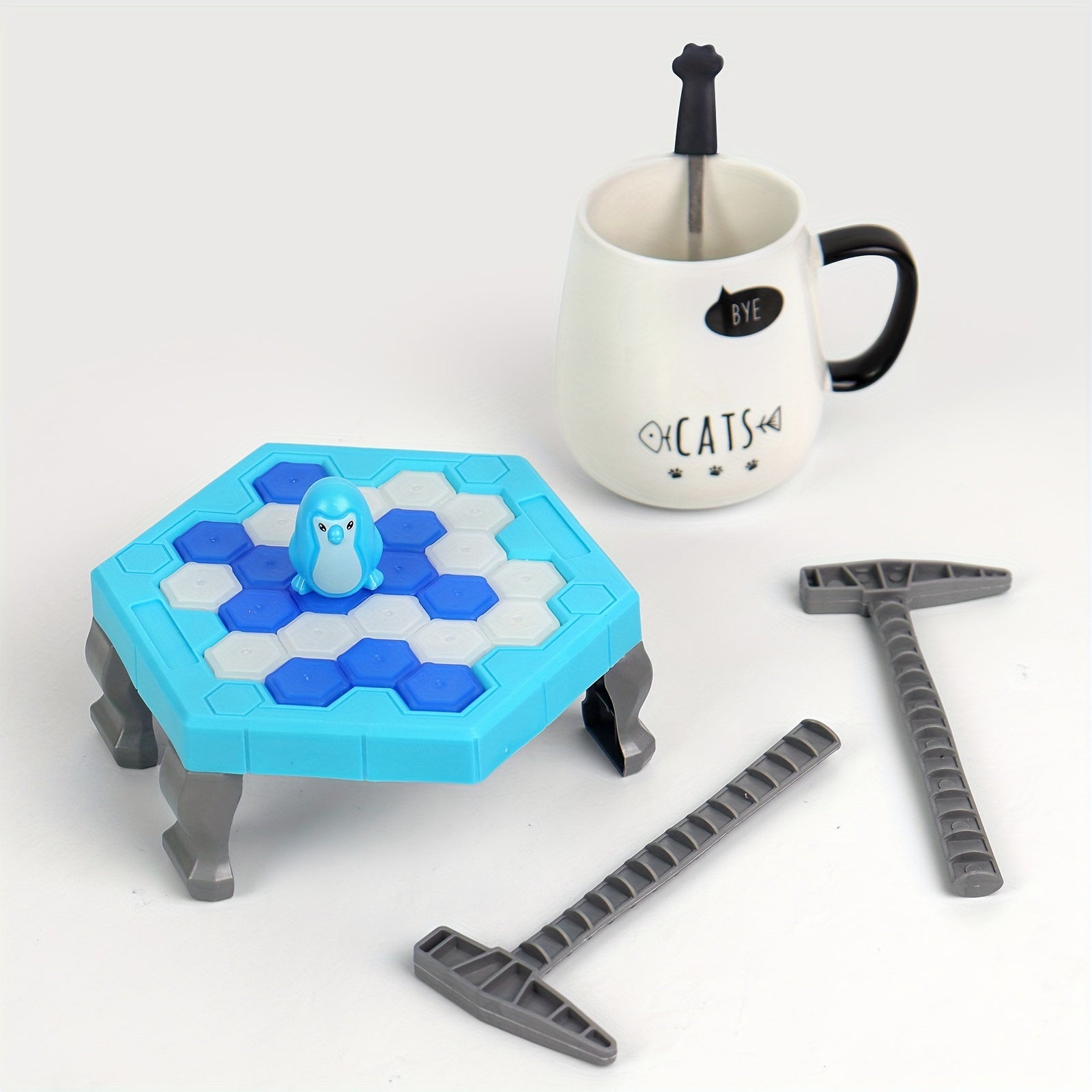 Knocking Ice Cubes To Rescue Little Penguins, Ice Breaking Toys, Children's Cognitive Brain Training, Parent-child Games, Boys' Christmas And Halloween Gifts