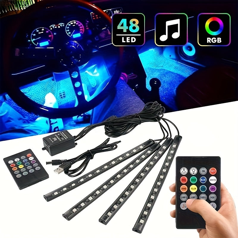 Easy Installation, Automotive High Brightness Neon Kits,