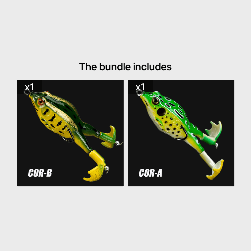 1pc ANFS Frog Leg Lure Fishing Reel - Soft Artificial Fish Bait