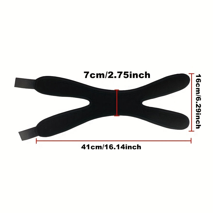 1pc FlexiSupport Elastic Knee Brace, Polyester & Nylon High Stretch Patella Stabilizer, Pull-On Knee Pad for Sports, Cycling, Mountaineering, Basketball, Soccer - Uncharged Knee Support Strap