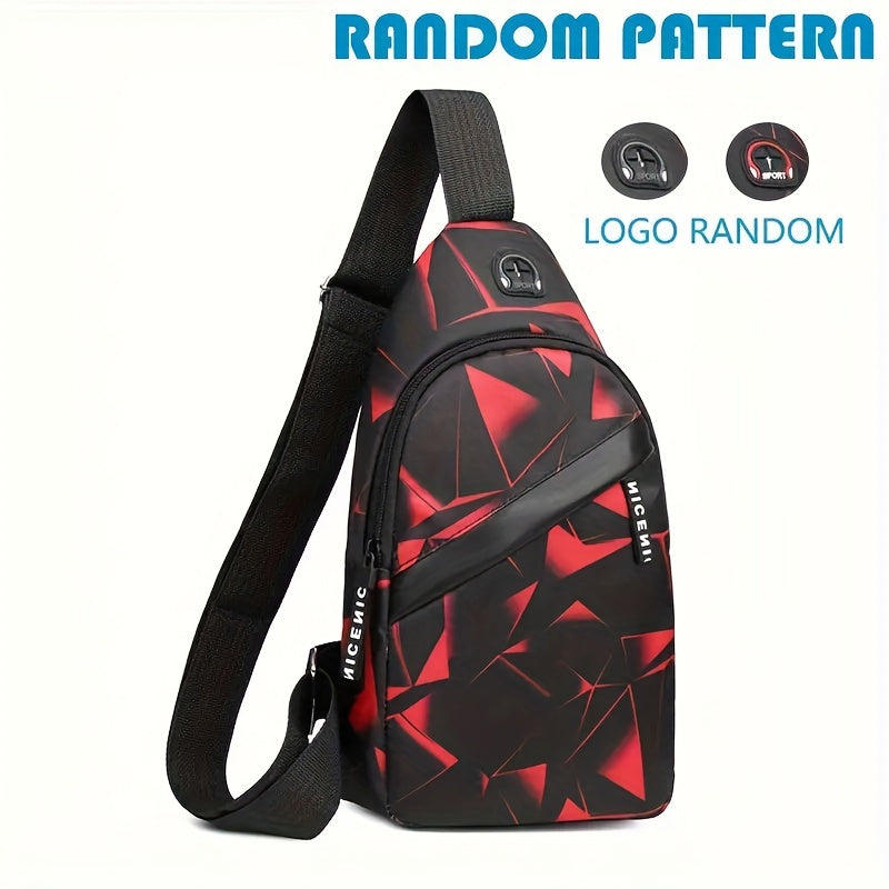 New Design Portable Practical Simple Leisure Men Sports Youth Hip Chest Bag