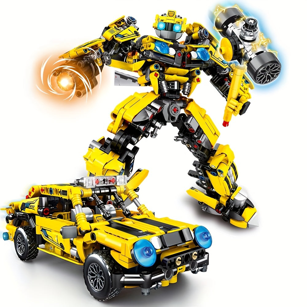 769pcs Mesiondy STEM Transform Robot Building Toy Set - Construction Educational Toys, Transforming Building Kits, Blocks