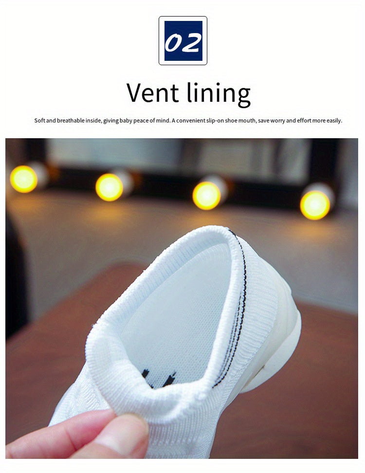 [Casual Sports Shoes] Breathable Lightweight Dual-Color Gradient Canvas Shoes | Boys' and Girls' Casual Sports Shoes for Students, White