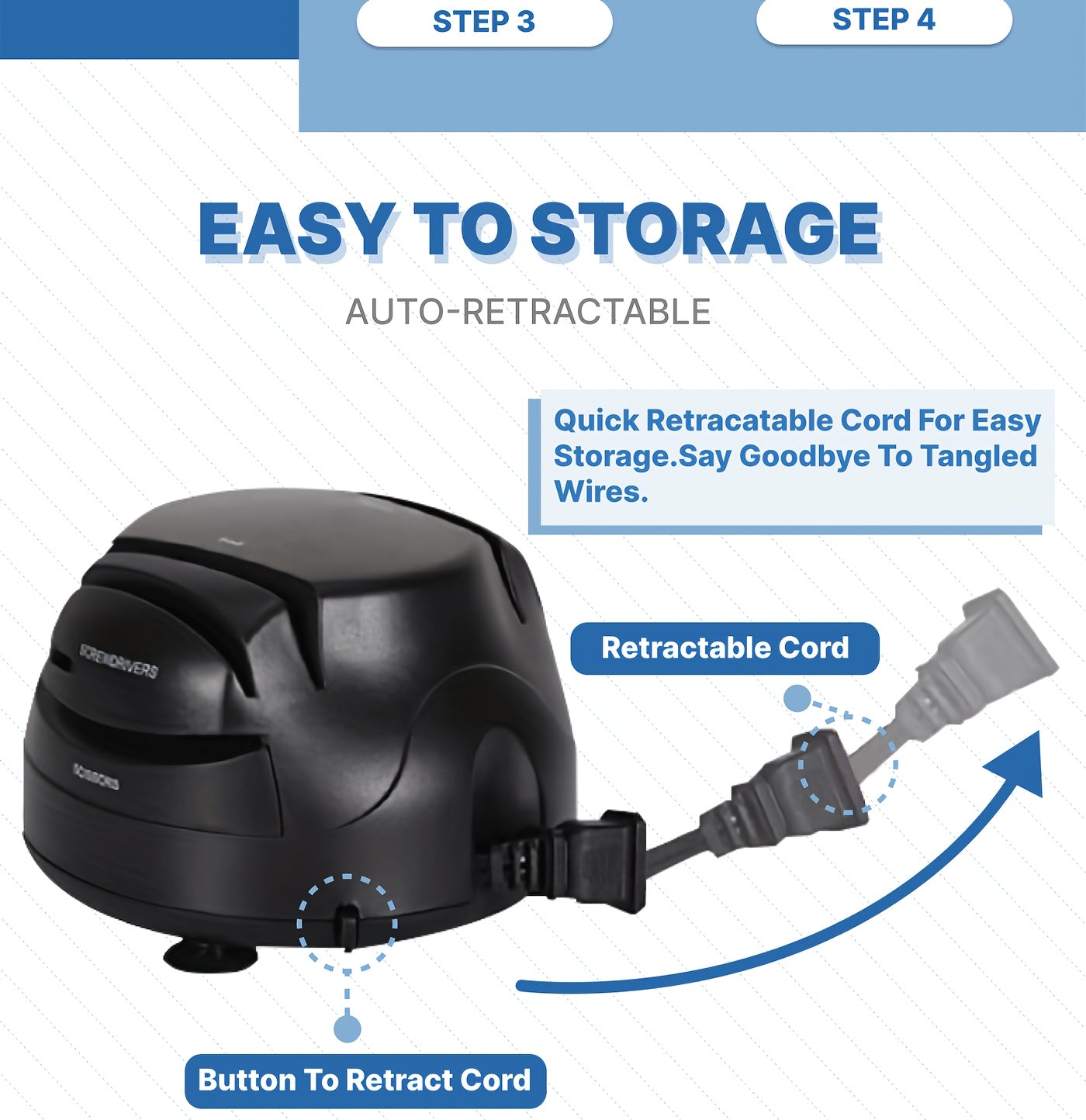 [Professional Knife Sharpener] WANVOAPLS Professional Electric Knife Sharpener