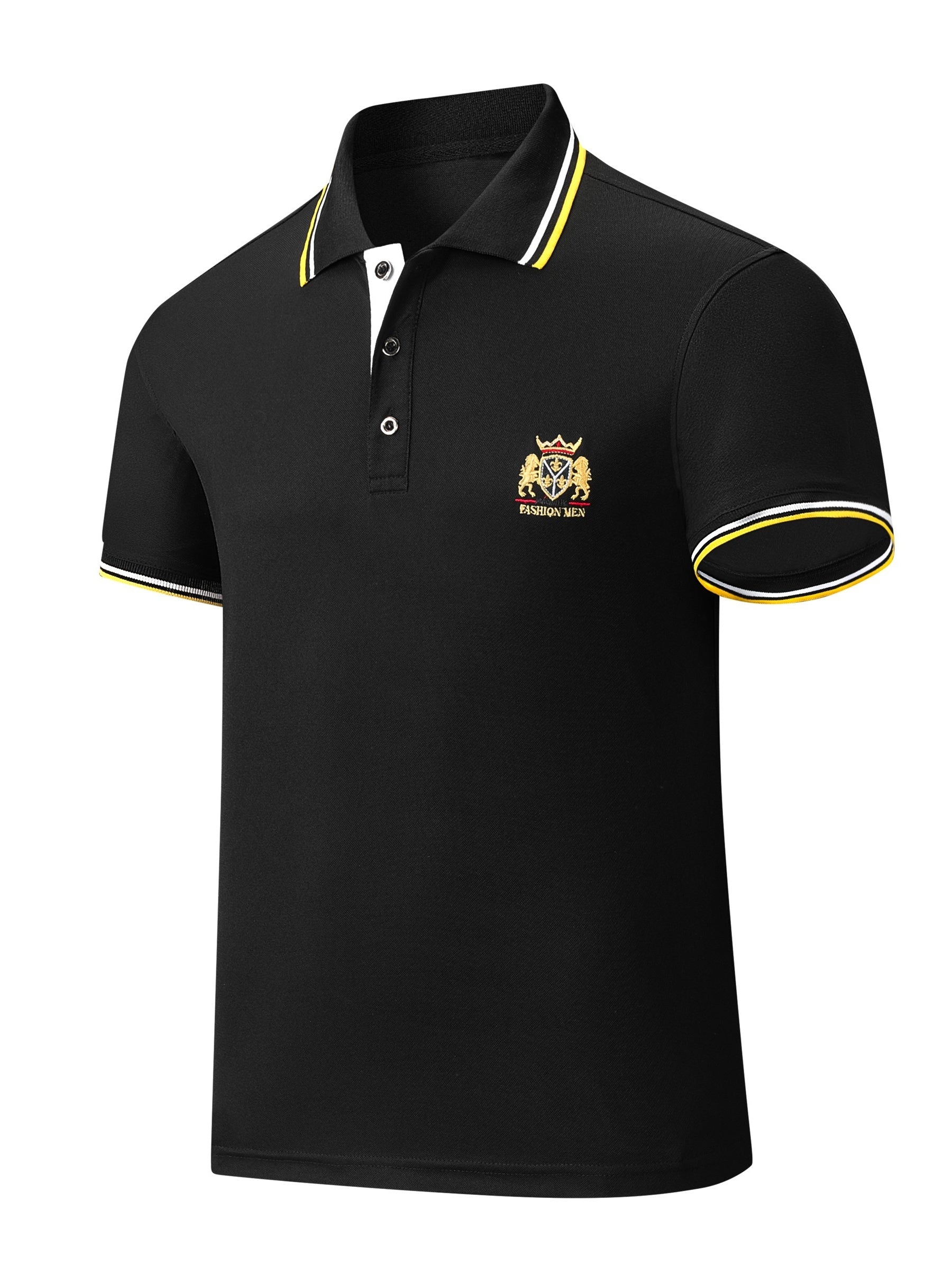 [Vibrant Red Casual Shirt]  Short Sleeve Summer Shirt Breathable Fabric for Casual & Semi-Formal