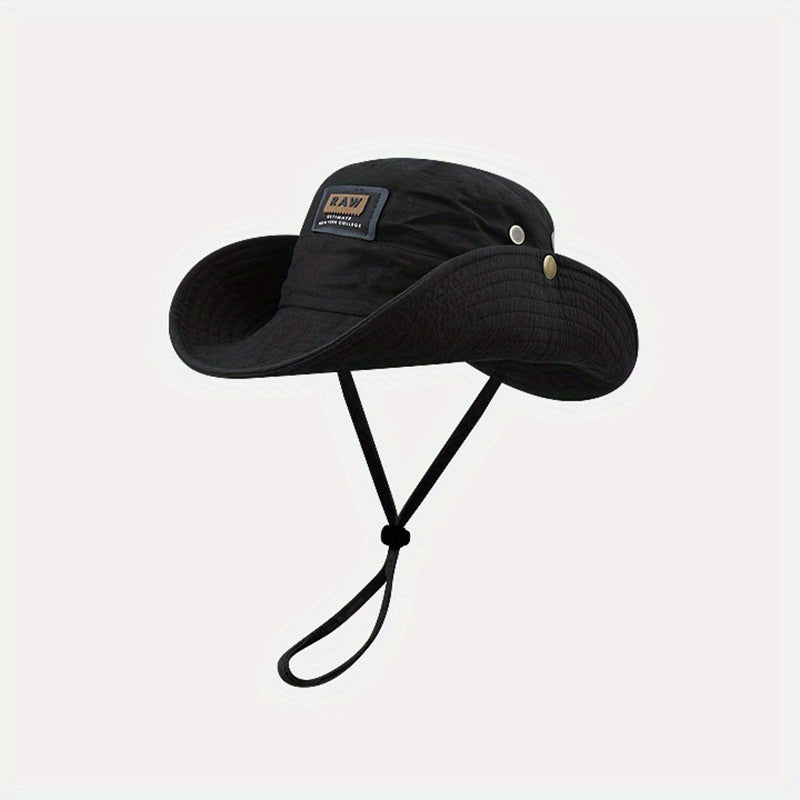 Unisex Soft Bucket Hat - Wide Brim, UV Protection - Quick-Drying & Lightweight - Ideal for Fishing, Hiking, Beach & Sports