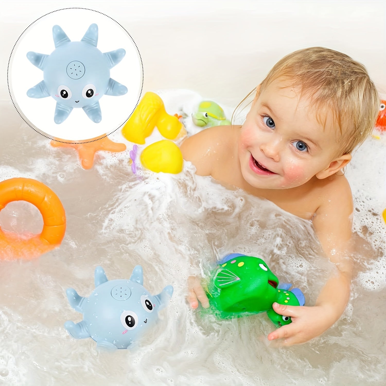 1Baby Bath Toys, Sprinkler Bathtub Toys