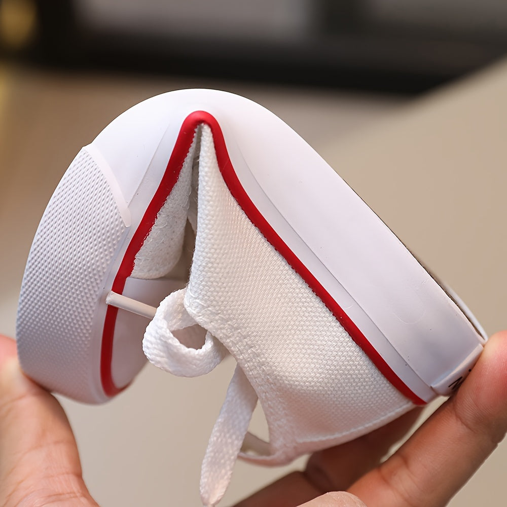 Girls Canvas Sneakers - Ultra-Lightweight & Super Comfortable - Anti-Slip Walking Shoes for Spring & Summer Adventures - Ideal for Outdoor Play