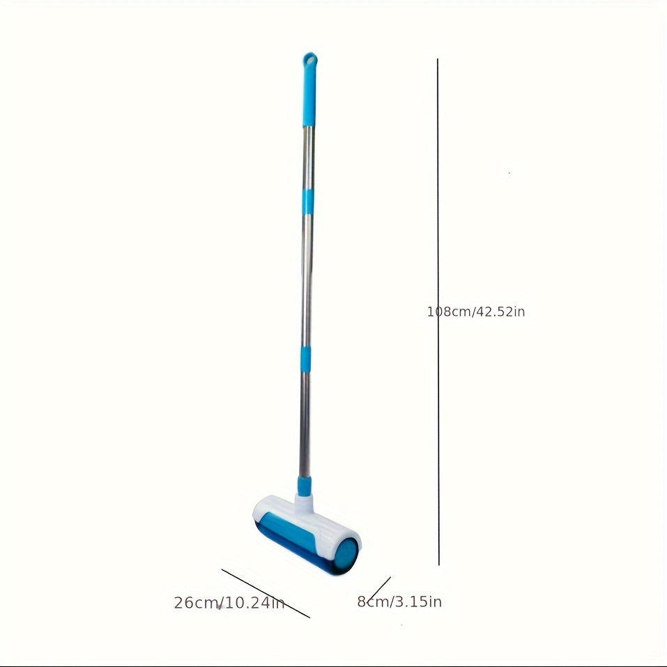 1pc Manual Stand-Up Rug Scrubber, Plastic Carpet Cleaner, No Battery Required, Deep Cleaning Rejuvenator for Home and Office Use