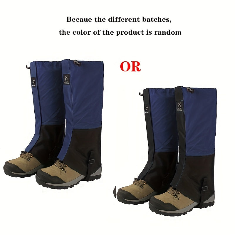 Waterproof Snowproof Leg Gaiters - Full Coverage Ankle Protection