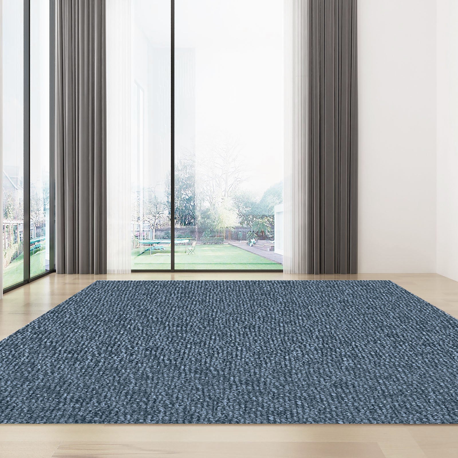 VEVOR Gray Marine Carpet 6 ft x 18 ft Boat Carpet Rugs Indoor Outdoor Rugs for Patio Deck Anti-Slide TPR Water-Proof Back Cut Outdoor Marine Carpeting Easy Clean Outdoor Carpet Roll