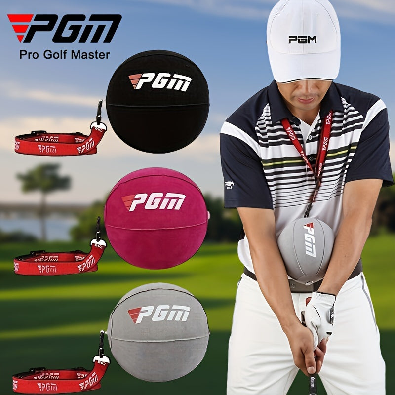 1pc PGM Inflatable Ball For Golf Trainer, Portable Swing Arm Corrector, Posture Auxiliary Correction, Training Aids, Golf Accessories