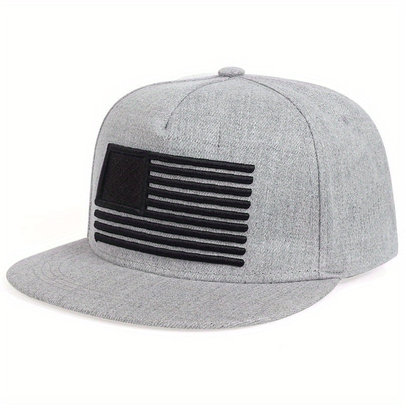 1pc Men's American Flag Baseball Cap, Hats For Outdoor Sports, Men's Hats