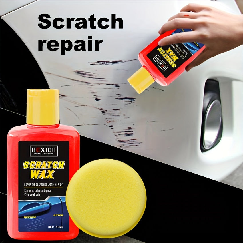 Automotive Scratch Removal Repair Kit, Paint Correction Compound That Removes Defects While Increasing Gloss And Brightness, Single-Stage And Clear Coat Scratch Remover,