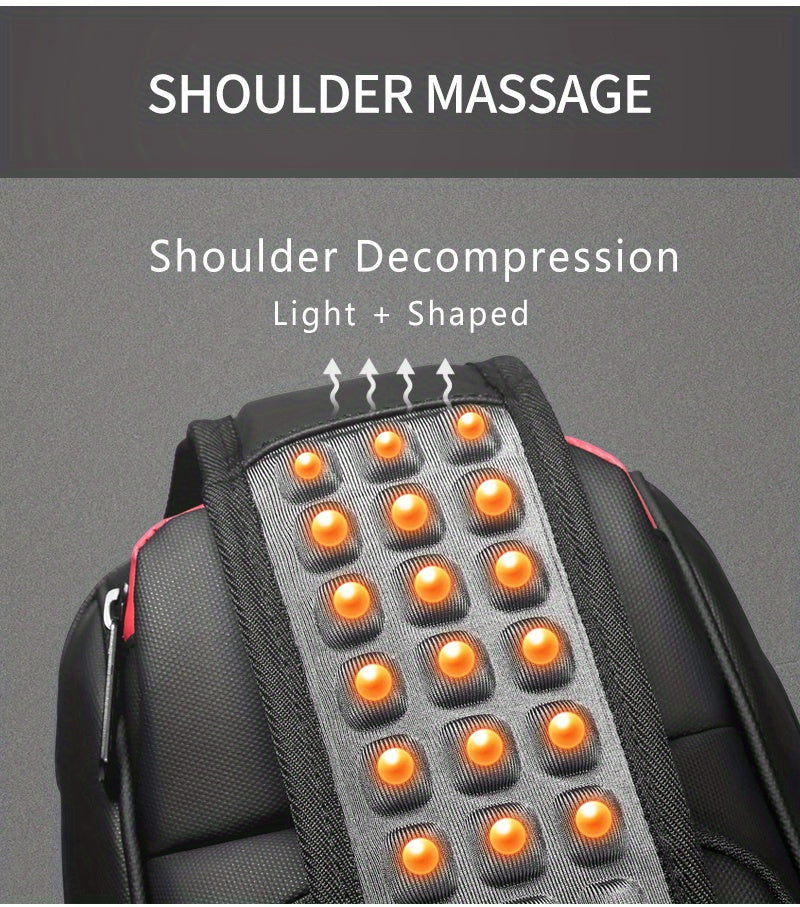 ReSilvery New Men's Chest Bag Business Single Shoulder Bag Large Capacity Crossbody Bag Breathable Casual Sports Bag
