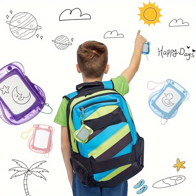 Mini Magnetic Writing Board, Drawing Board, Mini Buckle Small Gift Toys, Suitable Party Gifts, Buckle Colors Are Random