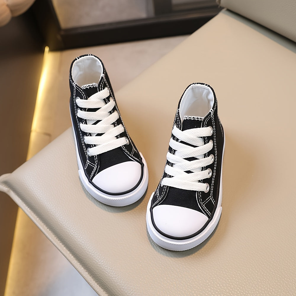 Girls Canvas Sneakers - Ultra-Lightweight & Super Comfortable - Anti-Slip Walking Shoes for Spring & Summer Adventures - Ideal for Outdoor Play