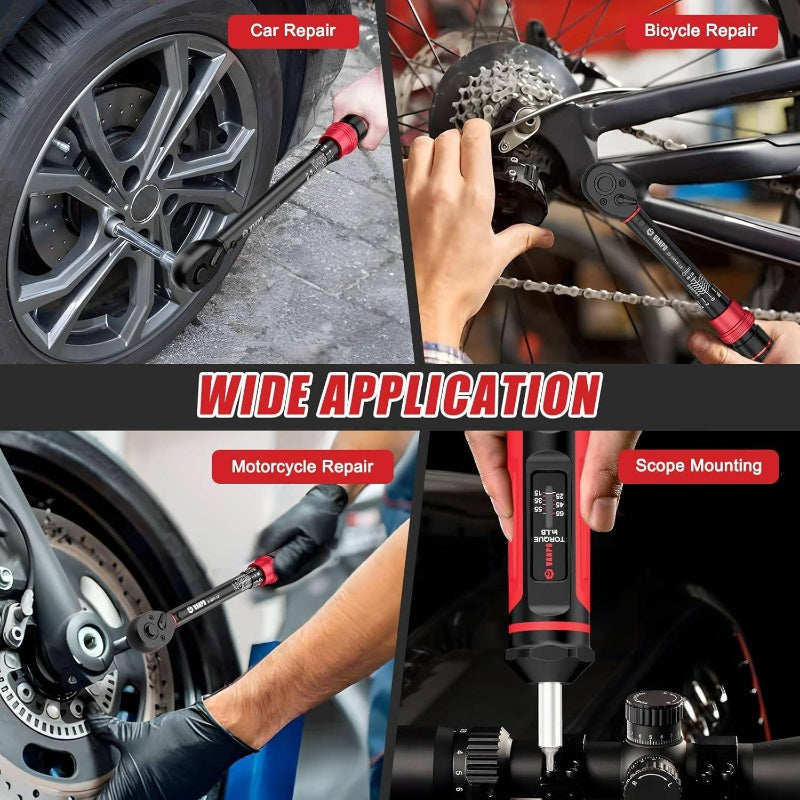 Torque Wrench Set, 14 38 12 Click Torque Wrenches