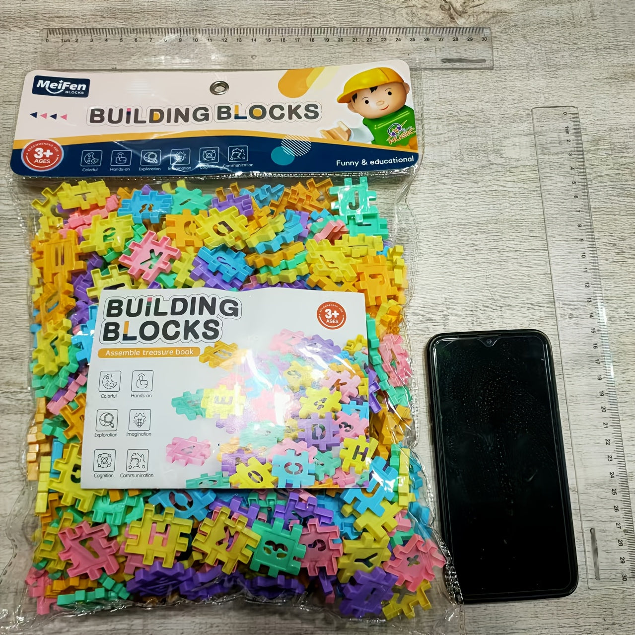 DIY Building Toys - Digital Block Building Set for Youngsters - Educational Intellectual Toys, Halloween/Thanksgiving Day/Christmas Gift