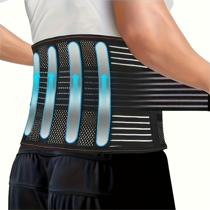 [1pc Adjustable Lower Back Brace] 1pc Adjustable Back Brace for Lower Back