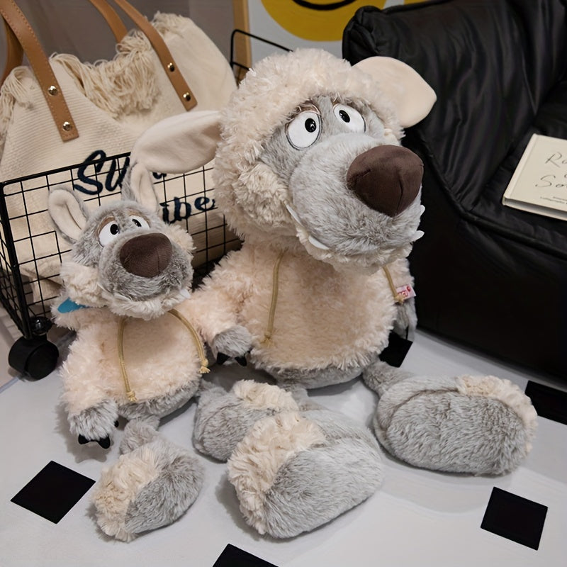 Adorable Wolf in Sheep's Clothing Plush Figures - Soft, Cuddly