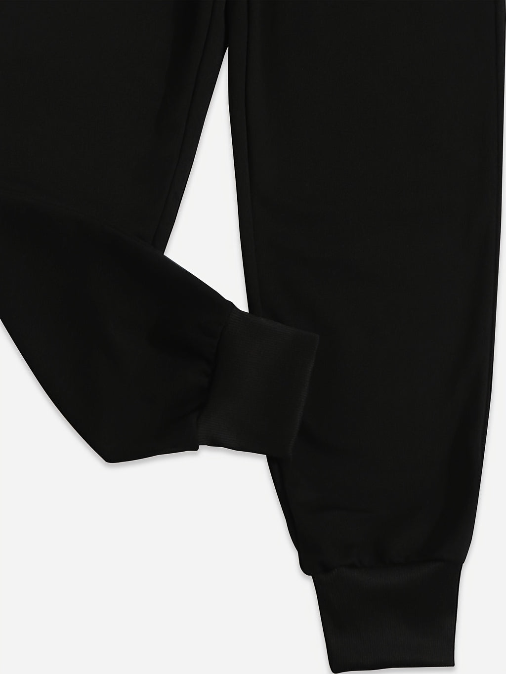 Two Pack Pants, Solid Drawstring High Waisted Sweatpants, Casual Every Day Pants, Women's Clothing