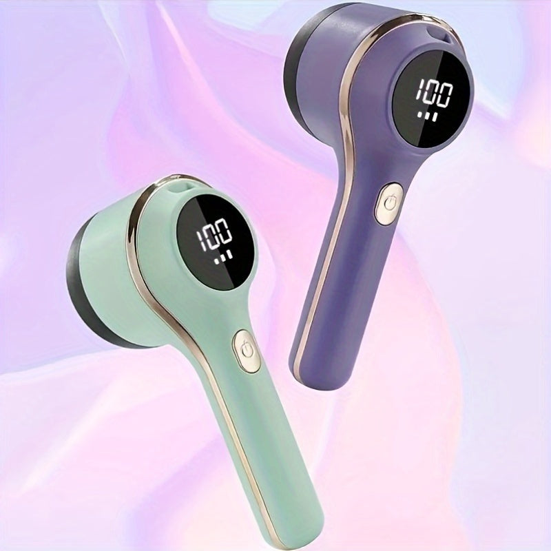 Rechargeable Fabric Shaver - Electric Lint Remover for Clothes, Sweaters, and Plush Toys with Safe Mesh Protection and Portable Design