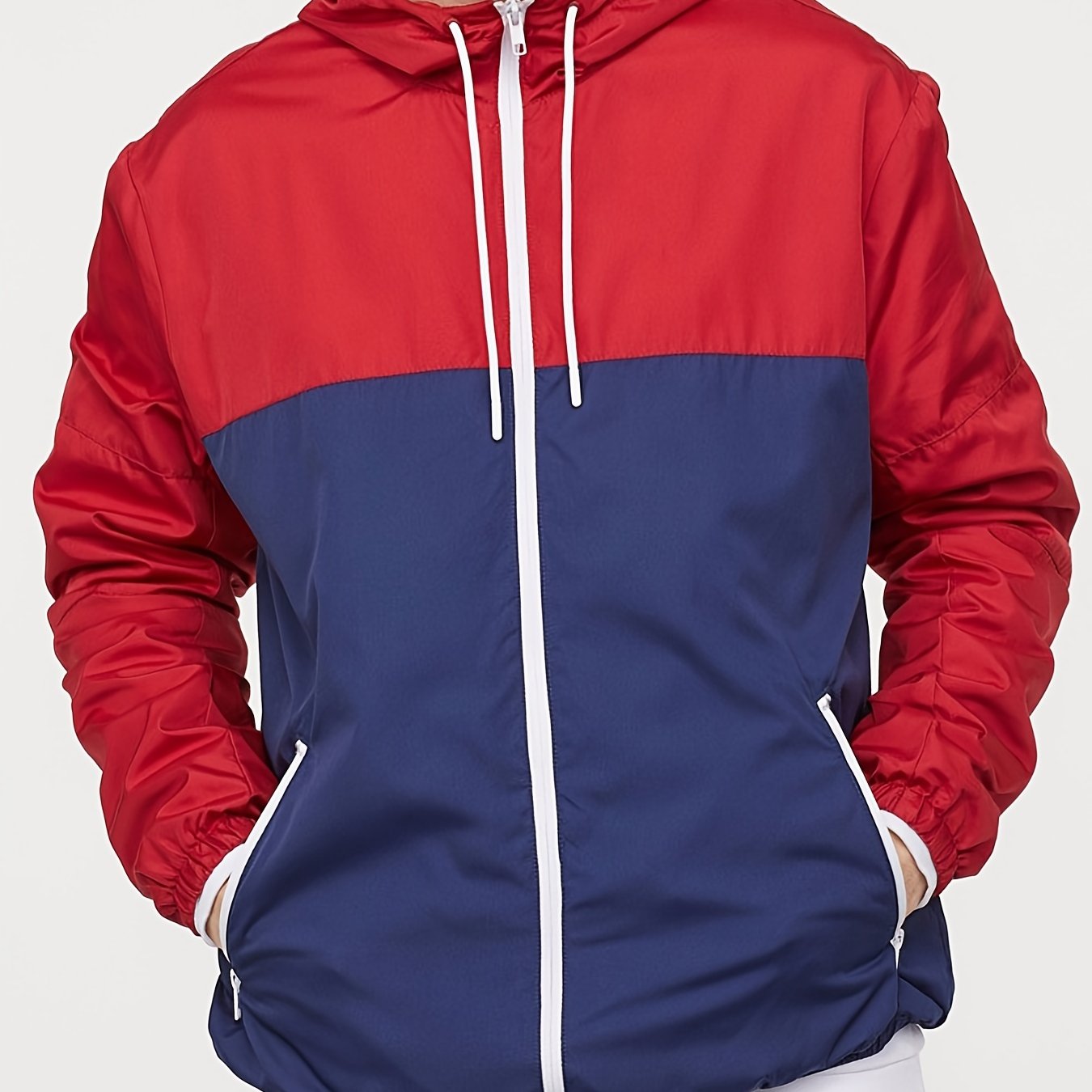 Camouflage Pattern Hooded Jackets By Activity, Men's Casual Loose Fit Breathable Zip Up Jackets For Spring Fall