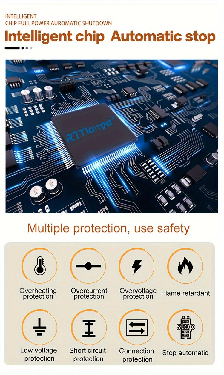 [Smart Battery Charger] RJTIANYE Smart Pulse 12V 6A Battery Charger