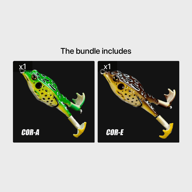 1pc ANFS Frog Leg Lure Fishing Reel - Soft Artificial Fish Bait