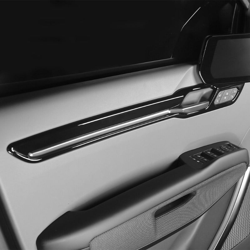 LHD ABS Inner Door Handle Bowl Panel Cover Trim for Kia EV9 2024-2025