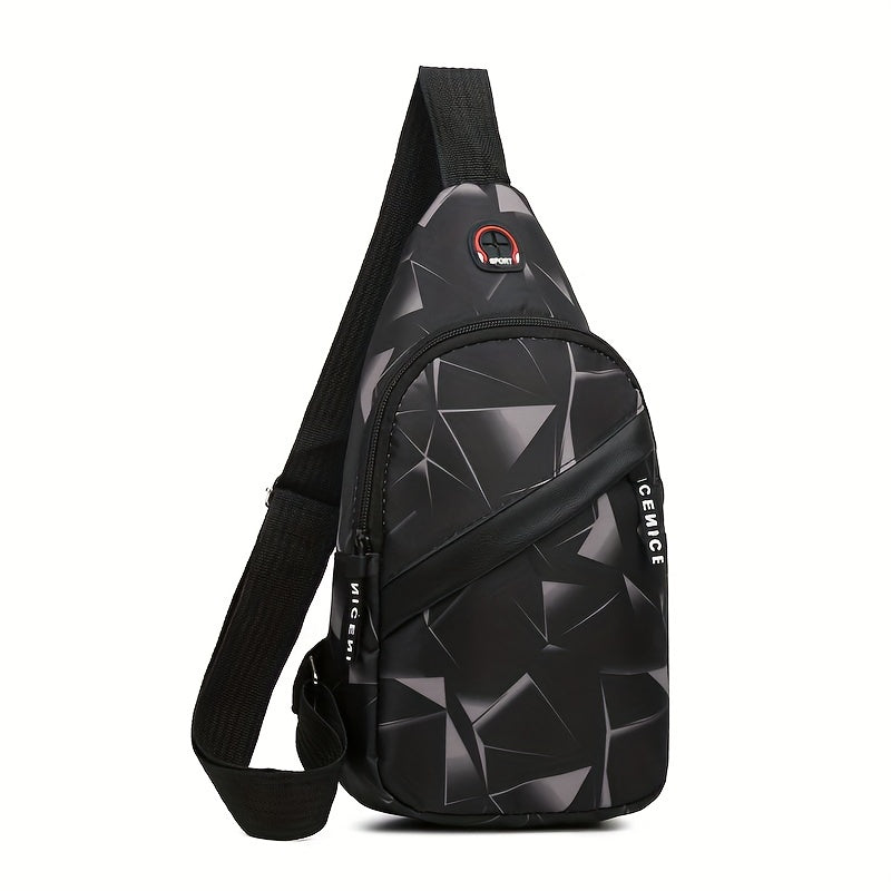 New Design Portable Practical Simple Leisure Men Sports Youth Hip Chest Bag