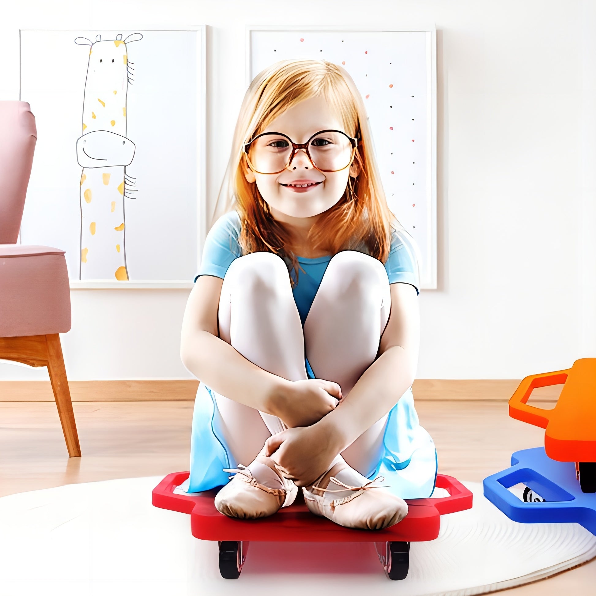 [Kids Scooter | PP Material] 1pc Kids Riding Scooter Board