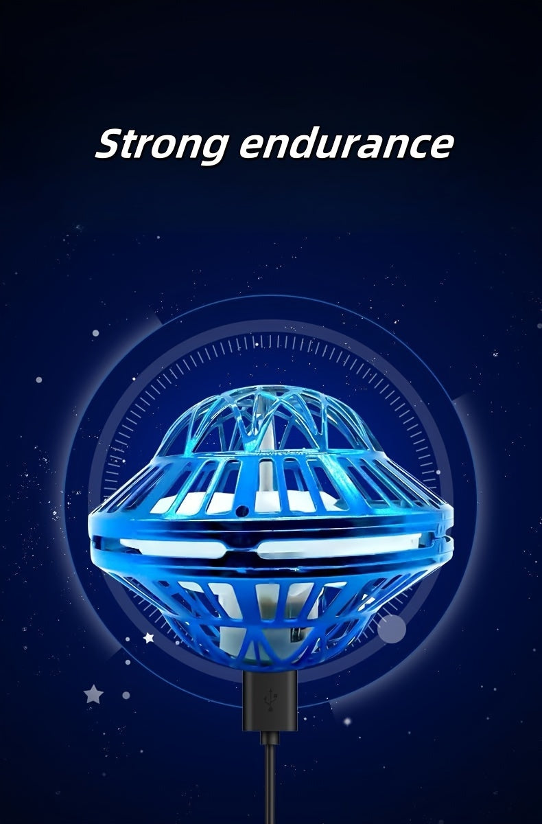 Third Generation Intelligent Sensing UFO, Automatic Spinning Aerocra, Charging, Colorful LED, New Strange Toys, Fall Resistant, Outdoor Toys, , Birthday Gifts halloween christmas gift