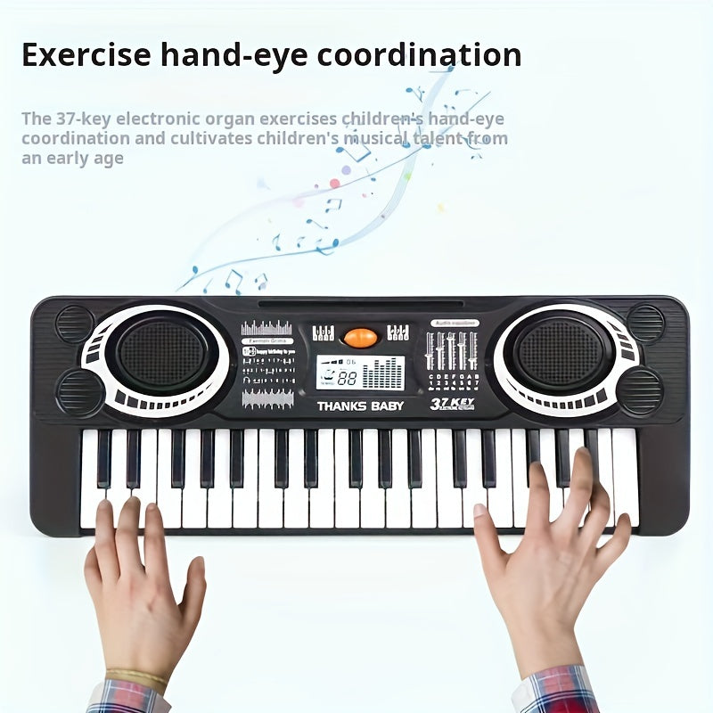Children's toys 37-key multi-function electronic organ Boys and girls Musical Instruments simulation piano toy gifts