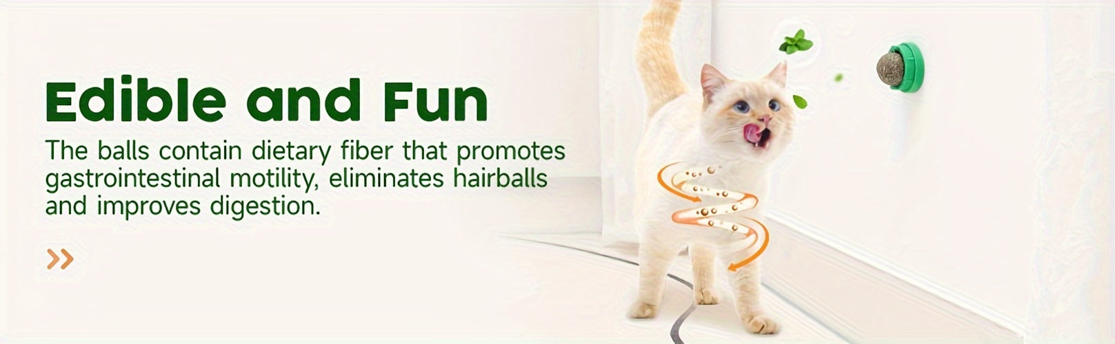 4 Pcs Whisker Delight Catnip Balls - Natural Energy Boosters