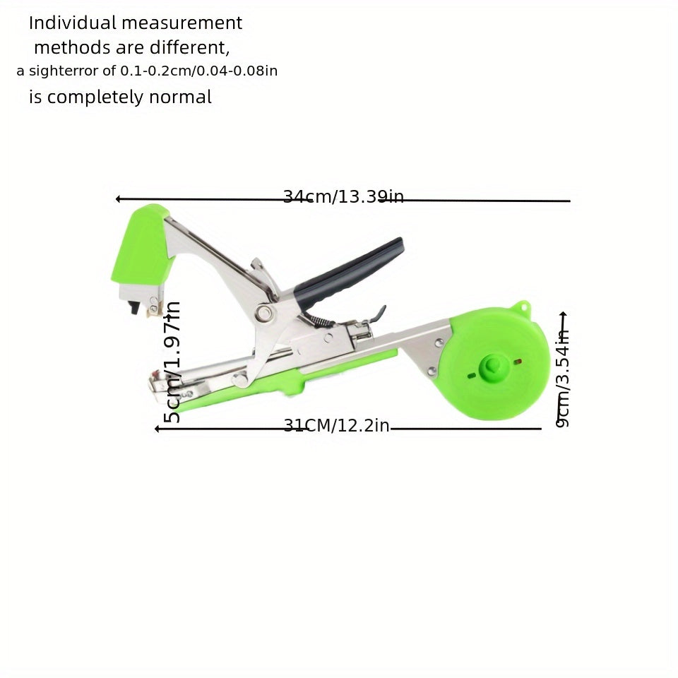 1 Pack - Vine Binding Machine - Automated Garden Tool for Grape, Eggplant, Cucumber & Chili - Time-Efficient, Effortless Knotting, User-Friendly Design - The Ultimate Farming Assistant for A Thriving Garden