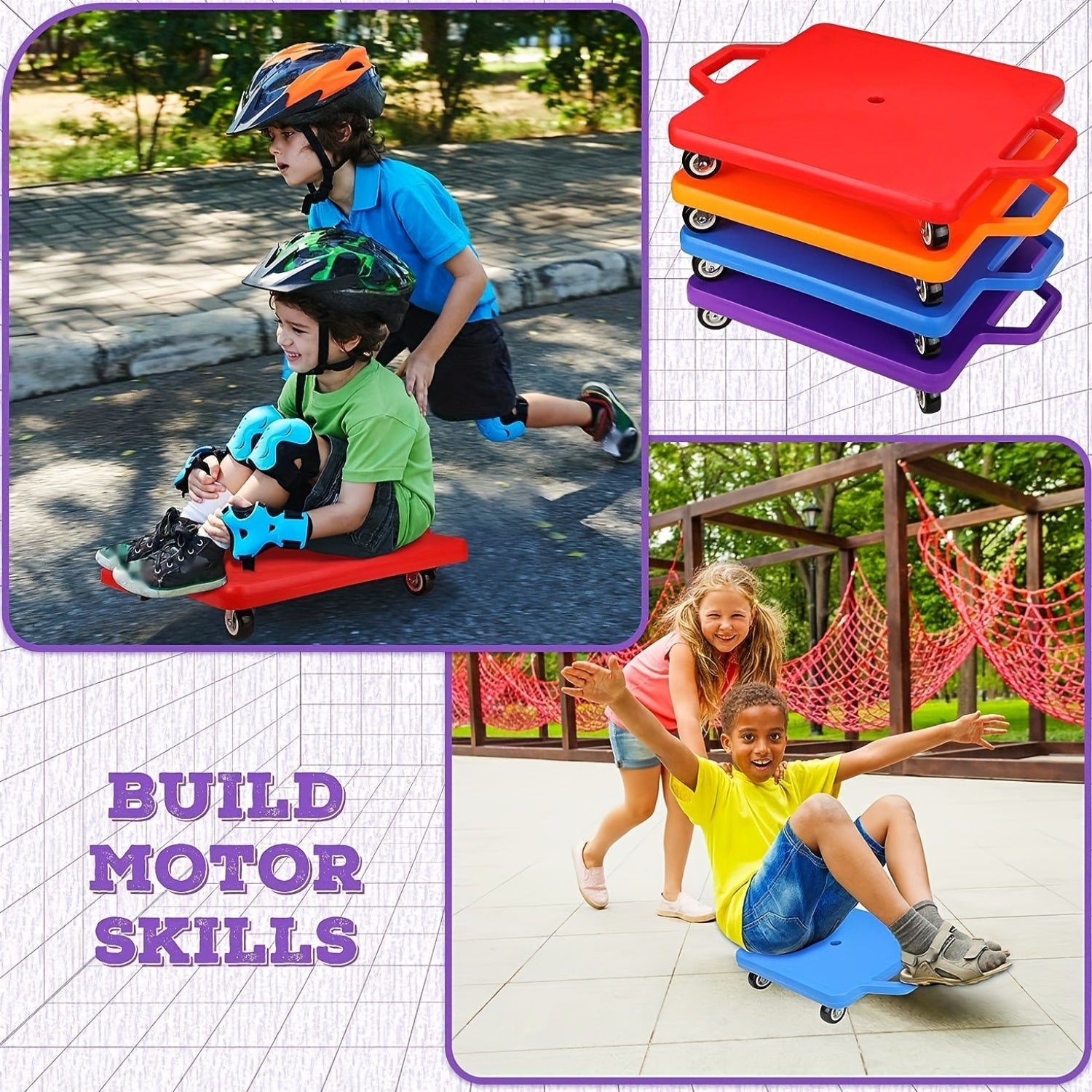 [Kids Scooter | PP Material] 1pc Kids Riding Scooter Board