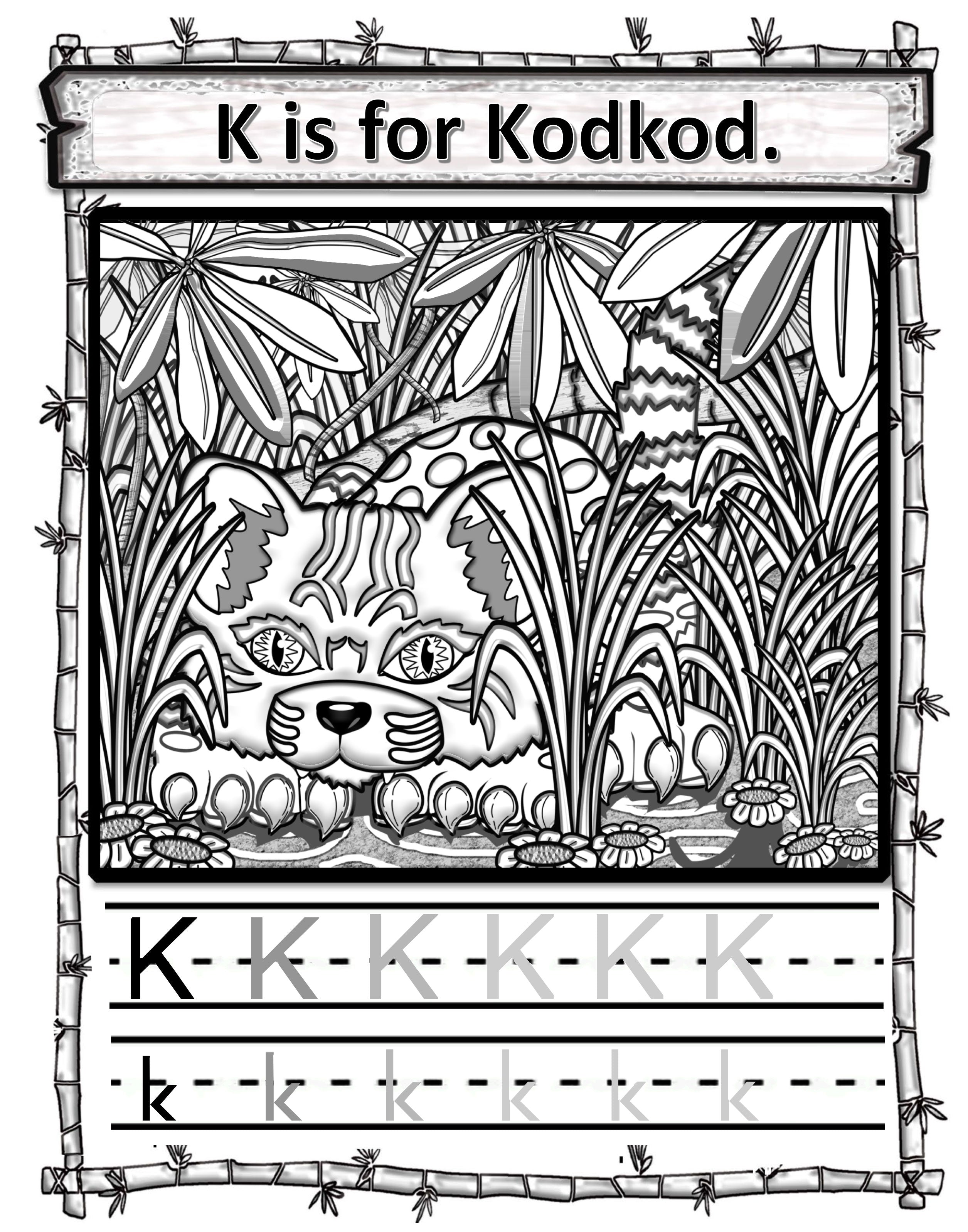 A-Z  Baby Animal Coloring & Alphabet Pages PDF IMMEDIATE DOWNLOAD!