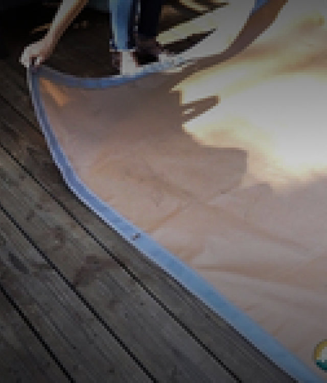 Ember Mat - Protect The Ground From Popping Embers or Dripping Grease