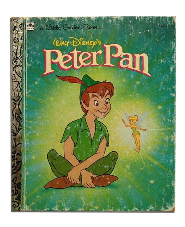 Walt Disney's Peter Pan - A Little Golden Book 1992 Hardcover  b34